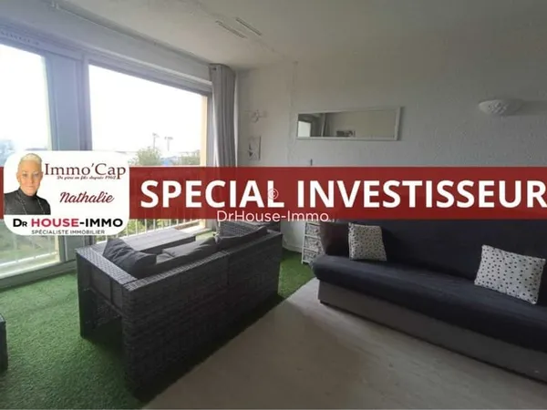 NOUVEAUTE PAR L'AGENCE IMMO CAP AVEC NATHALIE - APPARTEMENT VUE MER MAGNIFIQUE DE 26M2 DANS LA RESID