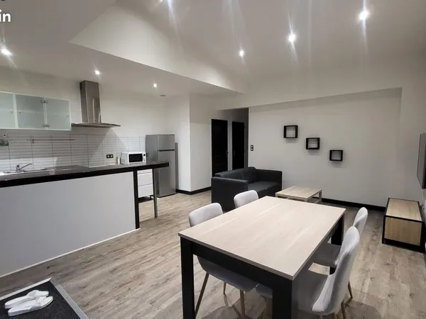 T2 rénové 54 m² + 2 place parking - sans voisin au-dessus - lumineux - mezzanine - DPE C - 128 000