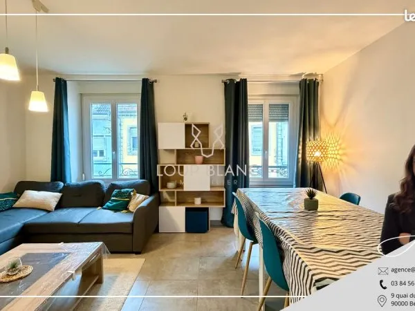 Appartement 3 pièces 57 m²