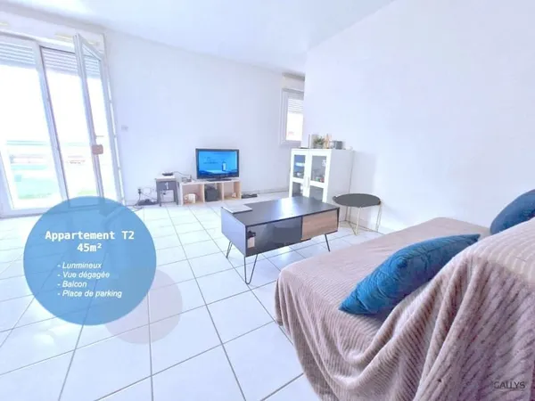 Colomiers T2, 45m² avec place de parking