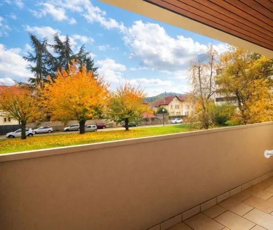 Appartement 4 pièces balcon et cave