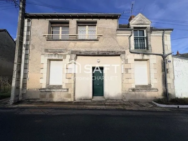 Maison de bourg 80m² avec possibilité d'aménagement à l'étage