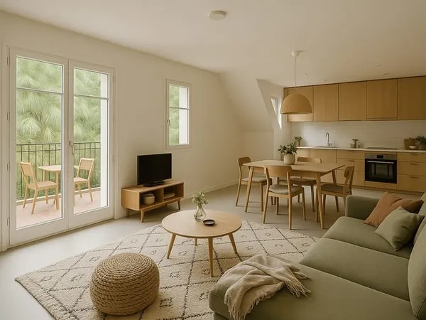 Vivez au rythme de la nature dans cet appartement Art Nouveau d'exception