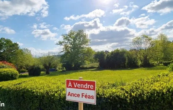 🏡 🌿 Beau terrain à bâtir - Ance Féas (64)- Étude de sol G1 fournie