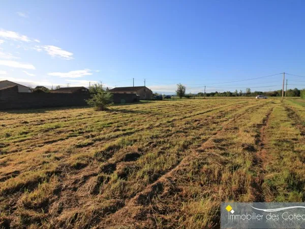 Terrain de 1100 m² au calme