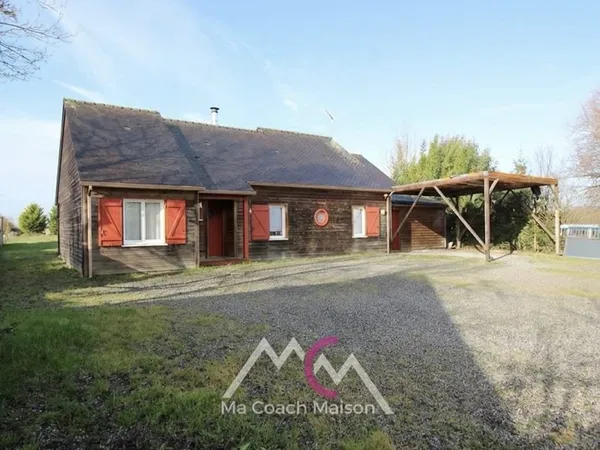 STE ANNE SUR BRIVET, maison de plain-pied ouverte sur la nat