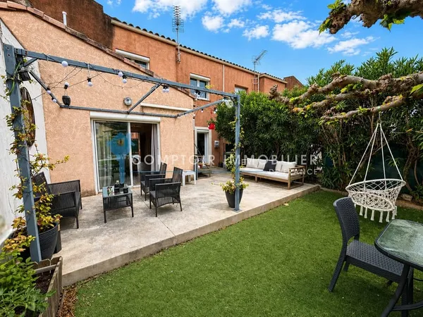 GIGNAC ! Jolie maison mitoyenne T4 de 95m2