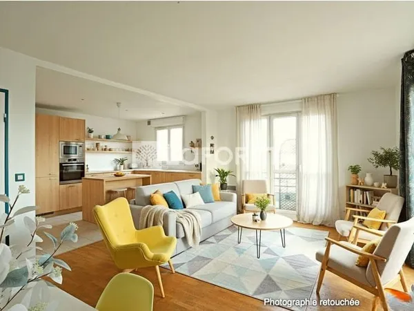 Appartement 3 pièces 61 m²
