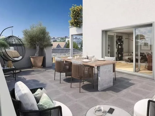 ** Grand 3 pièces - TERRASSE**