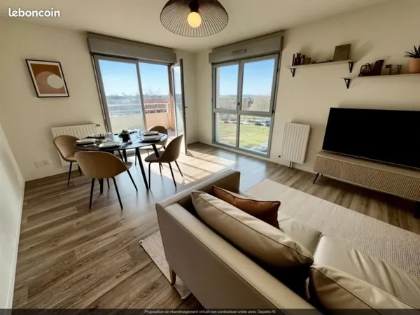 Appartement 4 pièces 83 m²
