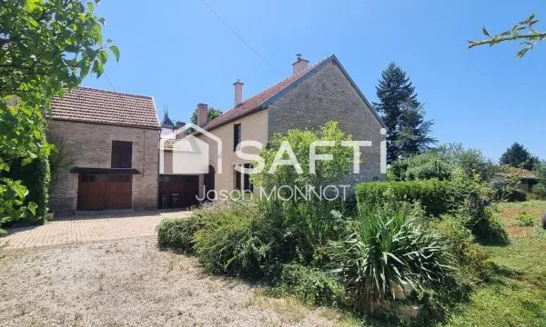 Maison familiale de 130 m² avec terrain et dépendances à Cérilly (21330)