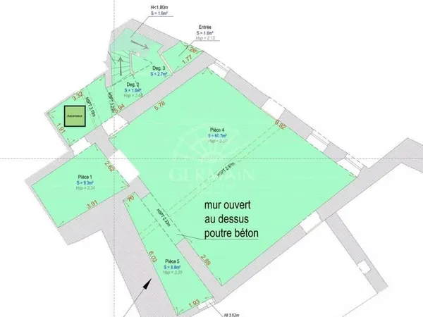 Appartement 78 m²