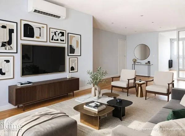 Courbevoie Hôtel de Ville - Appartement 4 pièces de 81.09 m² et un balcon de 5.17 m²