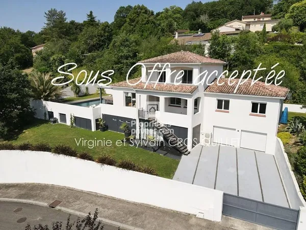 Villa T7/ logement indépendant en RDC 188 m² coeur Montastruc la Conseillère