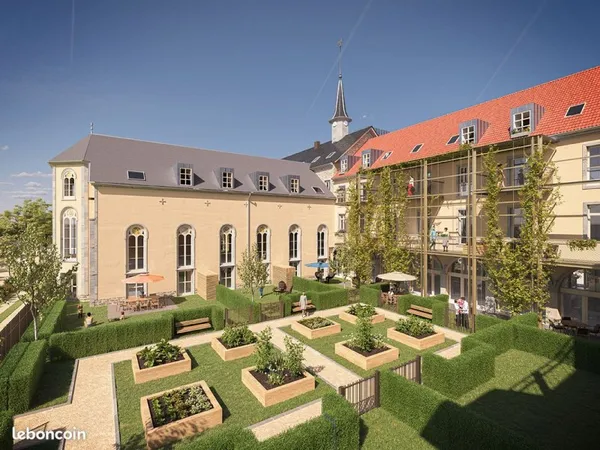 Bel appartement traversant et lumineux, quartier Saint Claude
