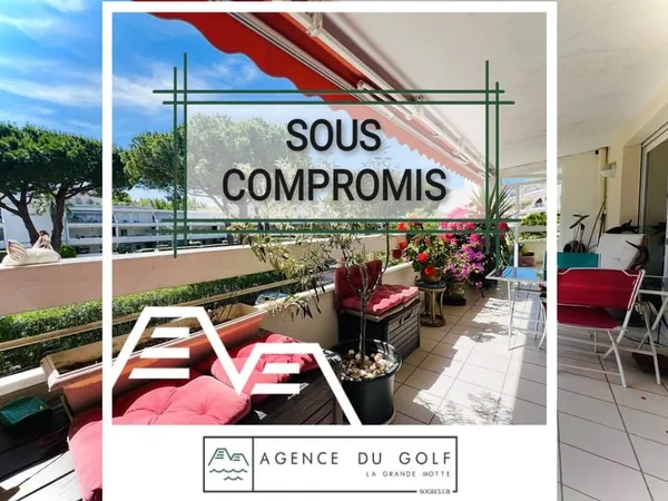 À vendre, Spacieux 3 pièces de 88 m2 avec grande terrasse dans le quartier prisé du Golf à La Grande