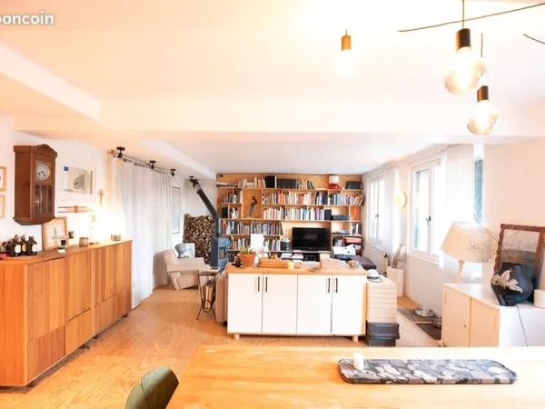 Vente duplex avec jardin
