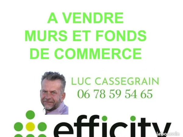Fonds de commerce 215 m²