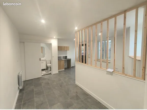 Appartement t1 bis rénové RDC
