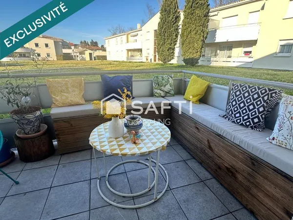 Fargues-Saint-Hilaire - Appartement T2 en rdc de 40 m² avec piscine - Exclusivité