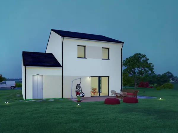 Maison neuve à construire