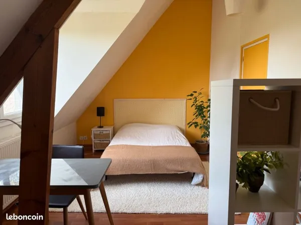 Belle chambre meublée avec douche privative