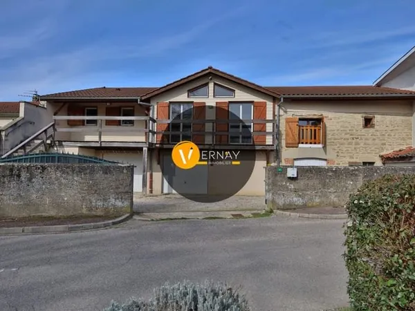 Maison de village Type 2 - 77,50 m2 surface habitables - Gar