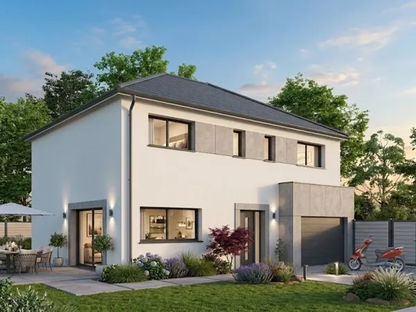 Terrain + maison 128 m²