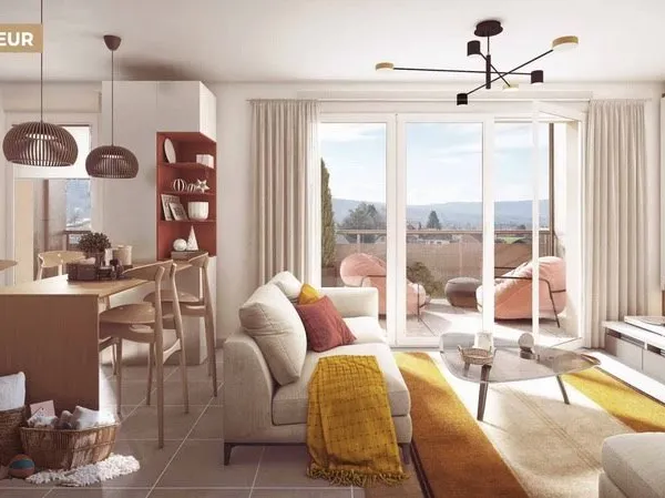 Appartement 2 pièces 49 m²
