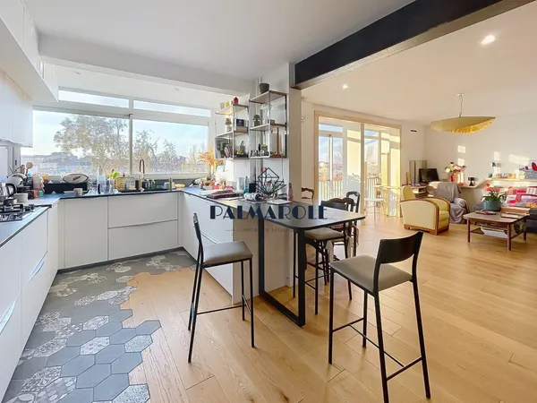 Perpignan Castillet superbe t4 traversant renove avec garage