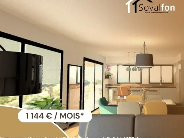 Yssac la Tourette - Maison 86 m2 - 3 chambres, garage