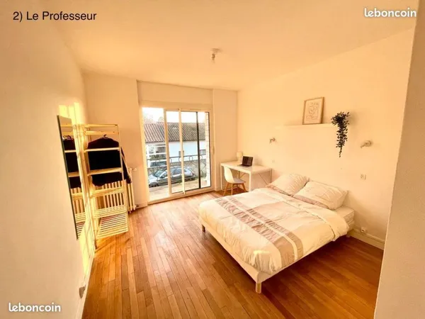 Colocation maison 8 chambres proche CHU