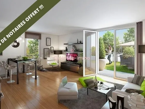 Appartement 2 pièces avec terrasse et jardin