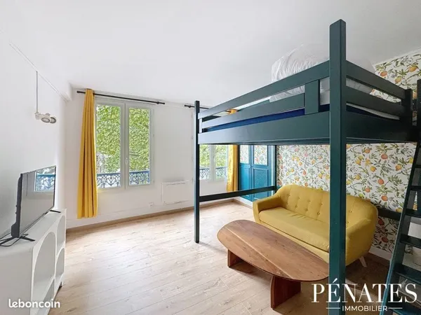Studio 1 pièce 23 m²