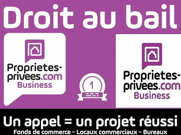 AIX EN PROVENCE - DROIT AU BAIL, LOCAL 14 m² + CAVE 30 m², 113 500 Euros -