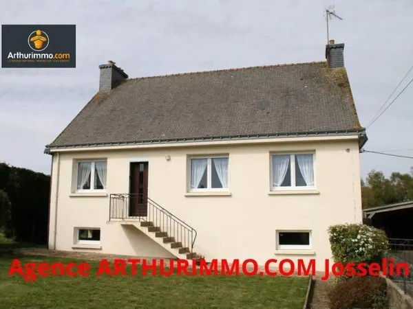 GUEGON - MAISON 3 CHAMBRES AVEC TERRAIN DE 1 100 M²