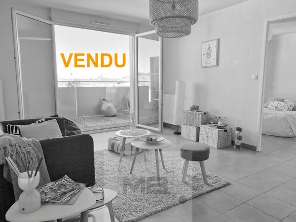 Appartement terrasse 2 pièces 44 m²