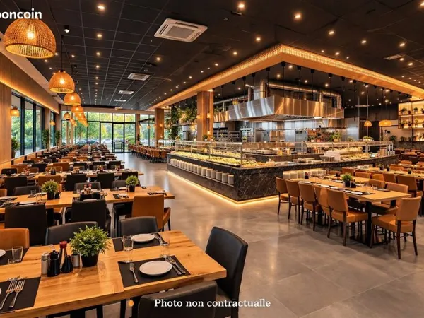 Restaurant 409 m² Couilly-Pont-aux-Dames