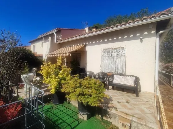 Perpignan Sud Maison 3 faces terrain 423 M2