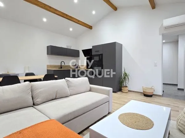 Maison contemporaine 2 chambres à Mimizan bourg.
