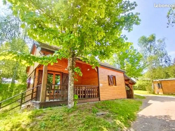 À vendre Lac des Settons : Chalet Duplex - 4 à 5 personnes - Nature & Confort - Morvan (58) - Bourgo