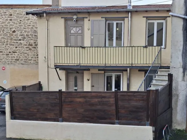 Maison de ville en duplex 80m2