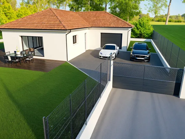 Terrain + maison 109 m²