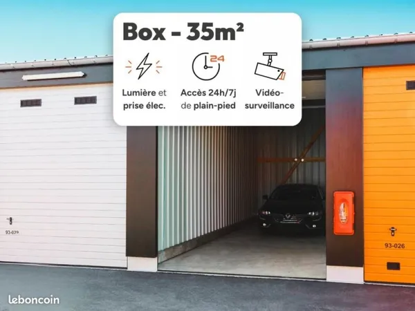 Garage/box 35 m² Cernay Les Reims