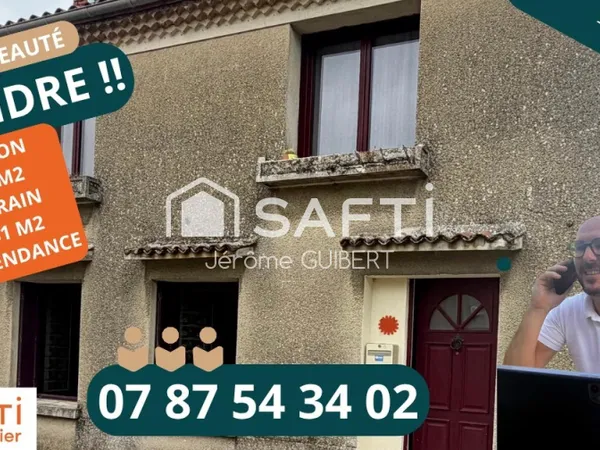 Maison de ville de 96 m² avec dépendance