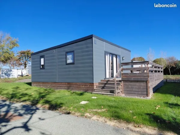 Chalet 45 m² 2 chambres & emplacement privatif à Saint Gilles Croix de Vie
