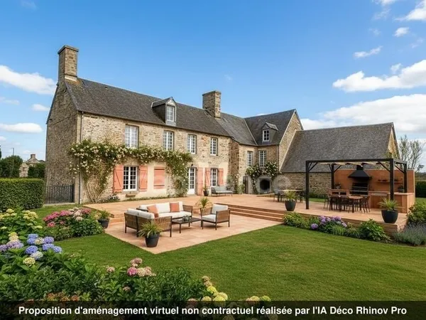 À vendre - Ancien presbytère à réinventer, 10 min de Vire Normandie