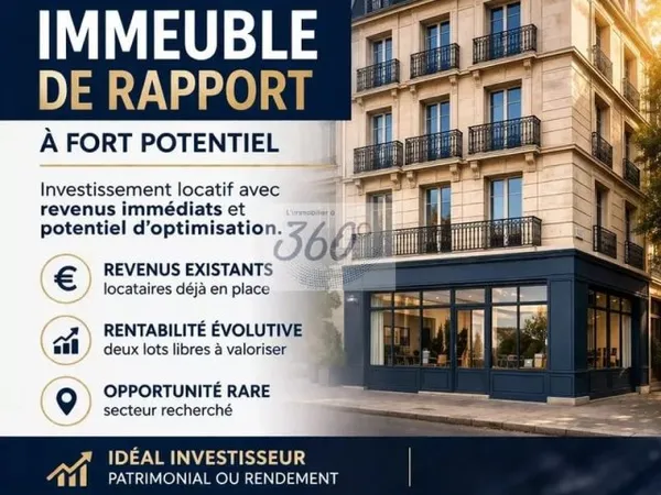 Immeuble de rapport composé de 6 lots