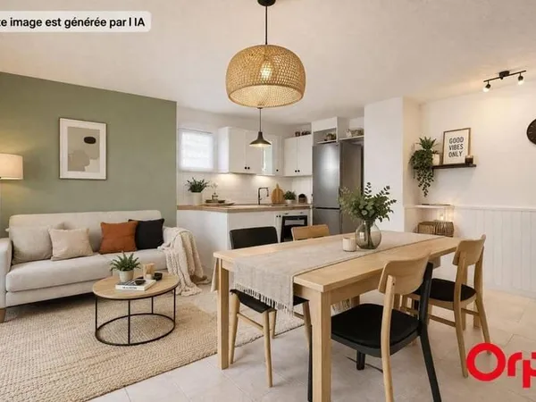 Maison 2 pièces 60 m²