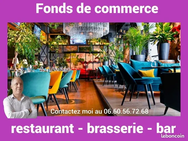 Fonds de commerce restaurant 400 m²